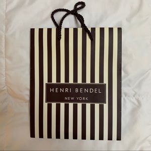 Henri Bendel small authentic shopping bag